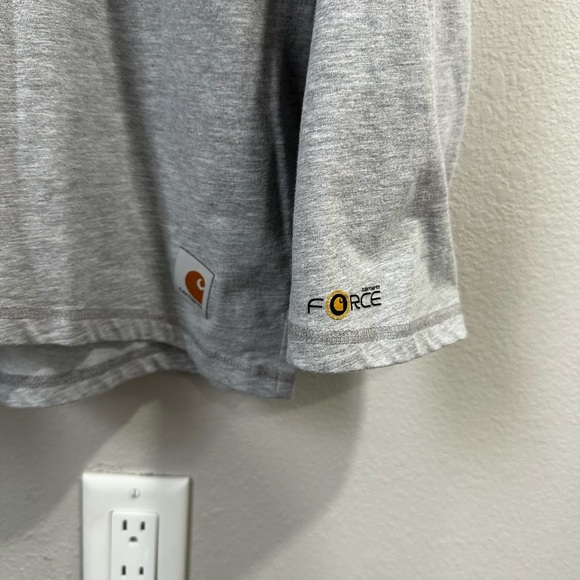 Carhartt force long sleeve quarters zip - Picture 2 of 3